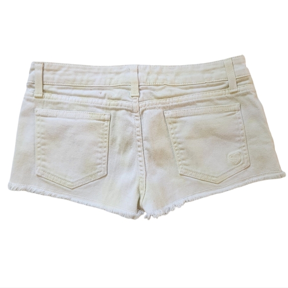 Carmar Shorts White with Yellow spots/ rips 25 - Picture 2 of 7